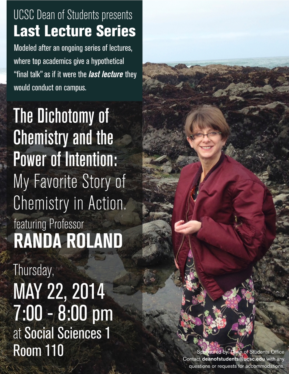 Randa Roland Last Lecture Flyer